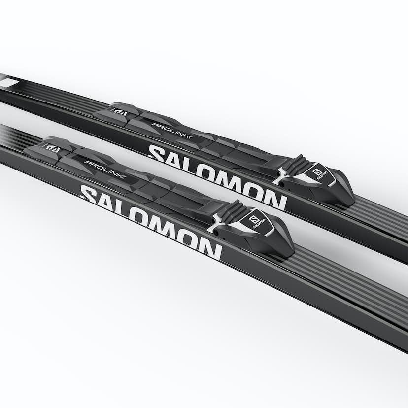 Salomon RC+ eSKIN Junior Skis + Prolink Access Bindings