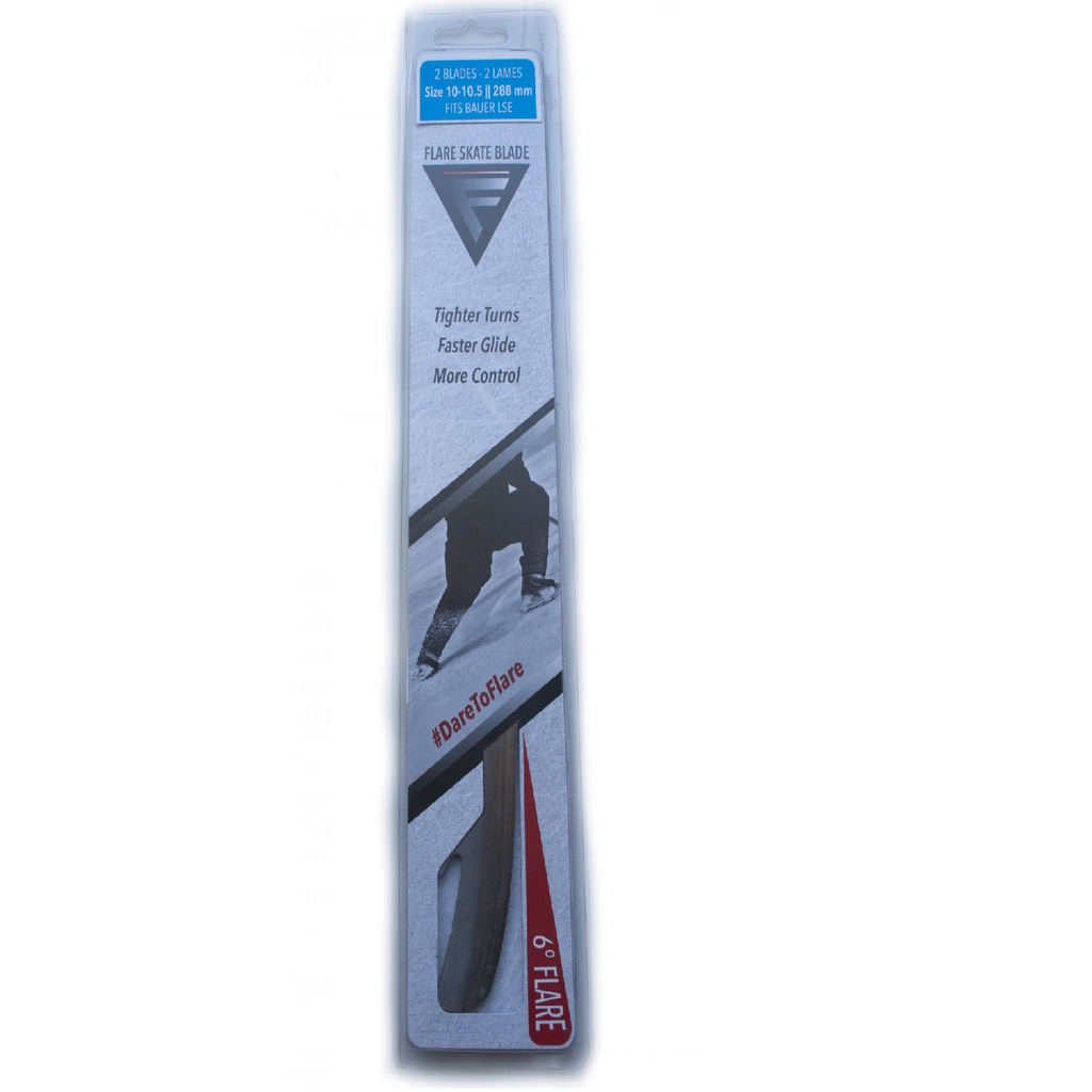 Flare Steel for LS Edge packaging, front view