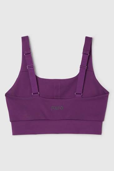 FWD Women's All-Day Medium Support Bra - Grape - back