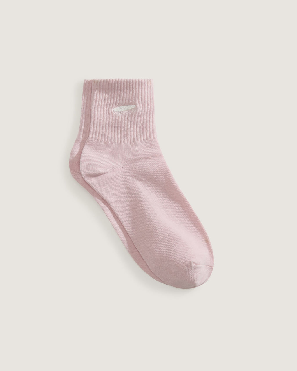 Vans Salton Half Crew Socks Pale Pink detail