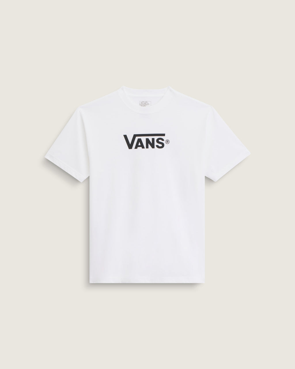 Vans Classic Short Sleeve T-Shirt White/Black front