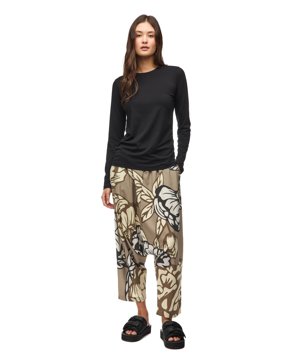 Indyeva Women's Milgin IV Long Sleeve Shirt - Black - front