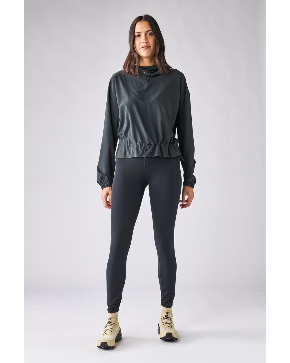 Indyeva Women's Sendero II 28" Leggings - Black - front
