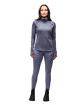 Indyeva Women's Riga III Mock Neck Long Sleeve Shirt