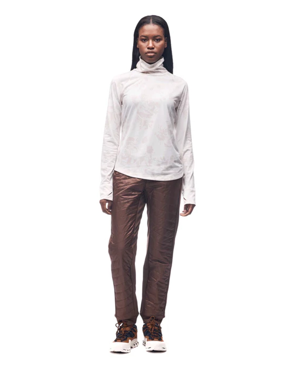 Indyeva Women's Riga III Mock Neck Long Sleeve Shirt