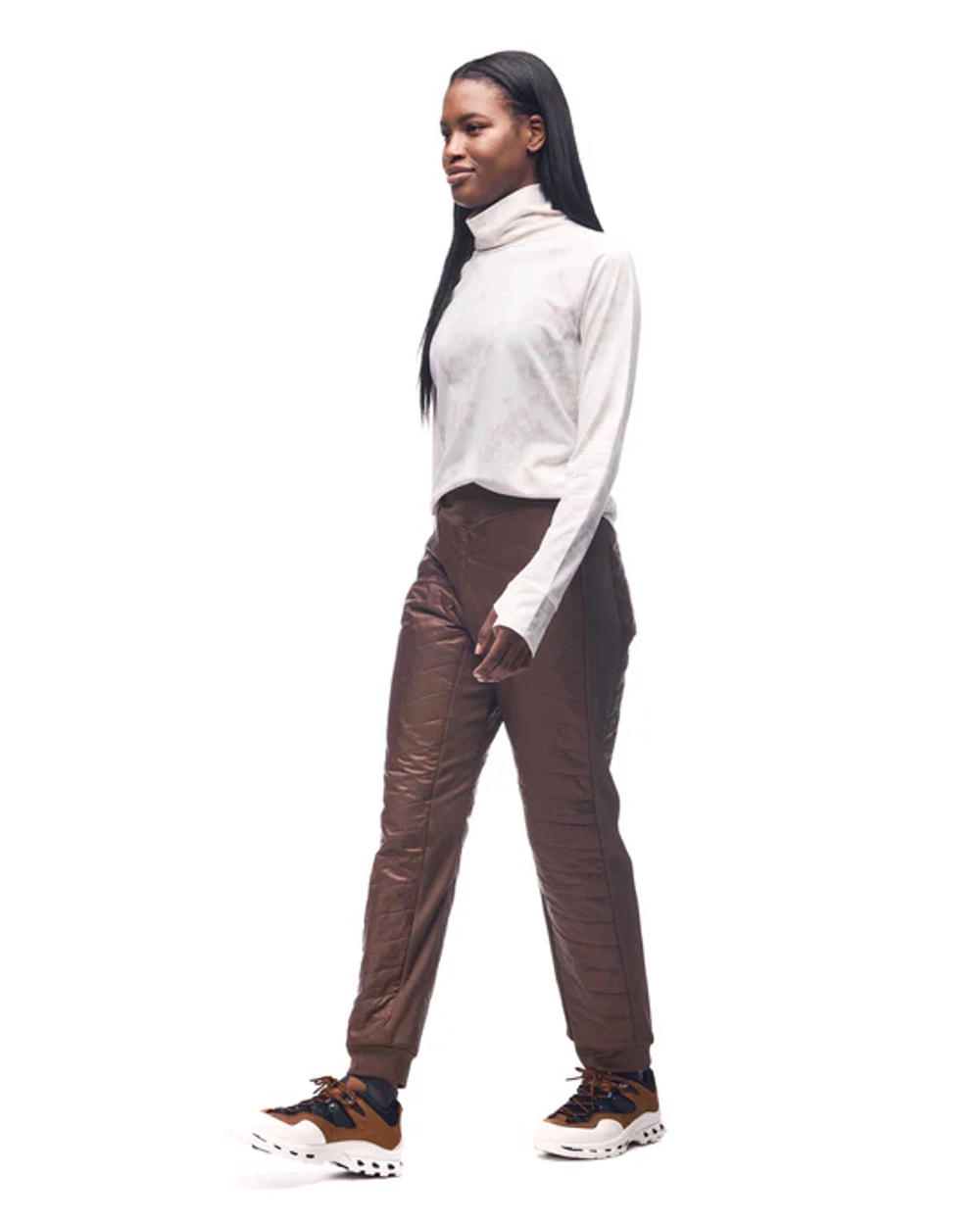 Indyeva Women's Riga III Mock Neck Long Sleeve Shirt
