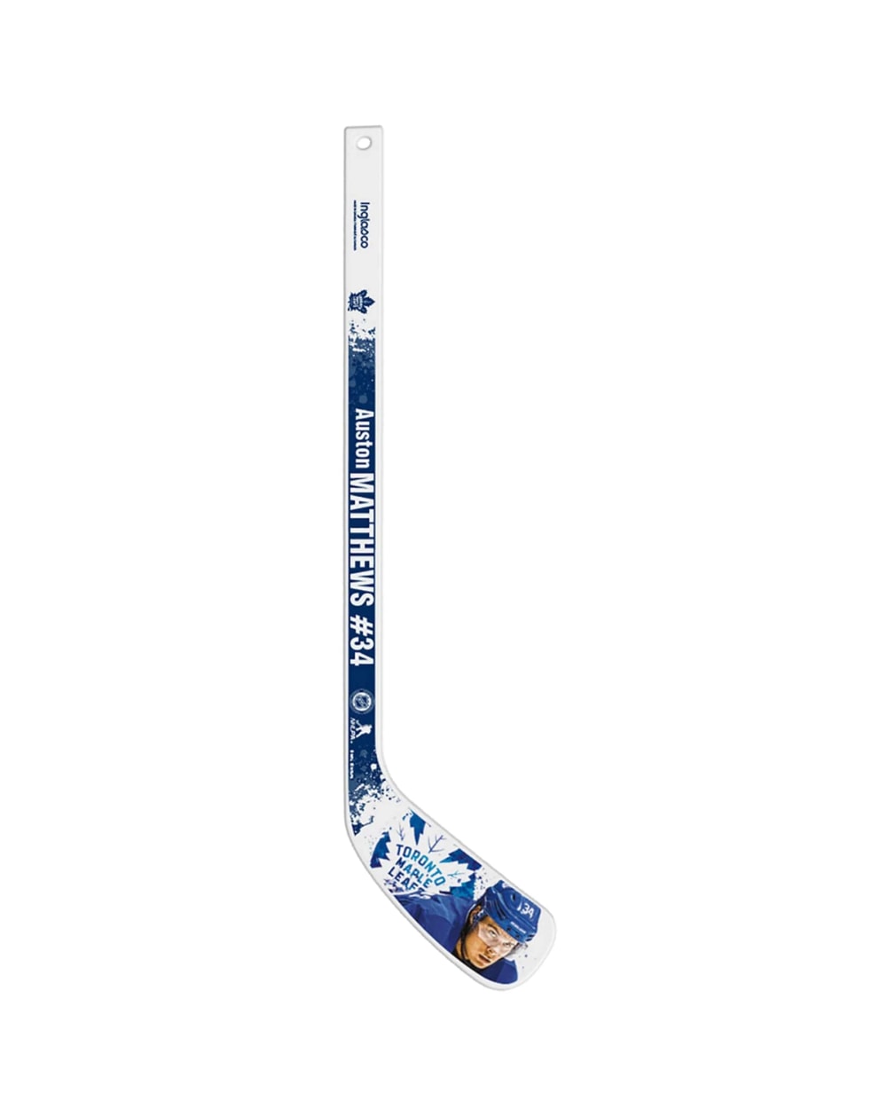 Inglasco NHL Toronto Maple Leafs Auston Matthews Mini Player Stick