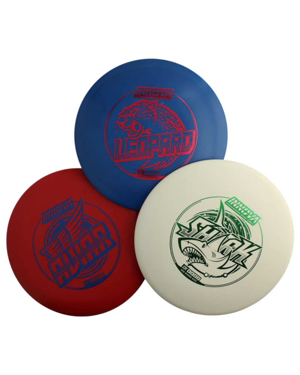 Innova 3-Pack DX Disc Golf Starter Set