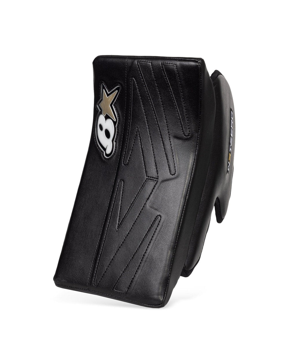 Brian's NetZero 3 Intermediate Goalie Blocker in black - front board