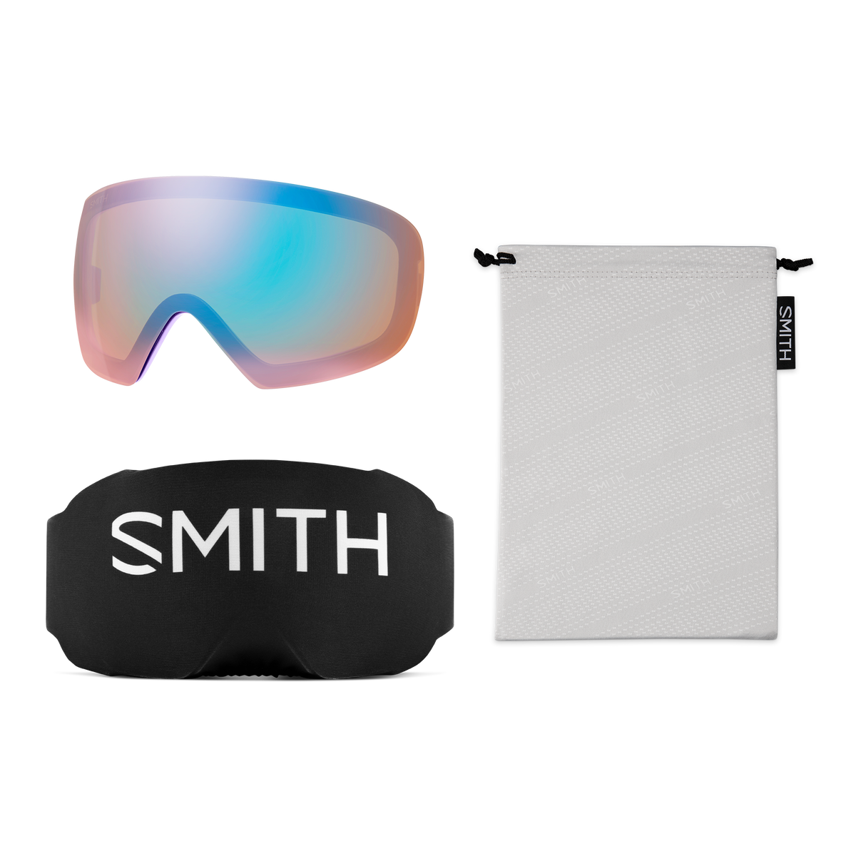 Smith Women's I/O Mag S Goggle - included spare lens, hard case and microfiber bag