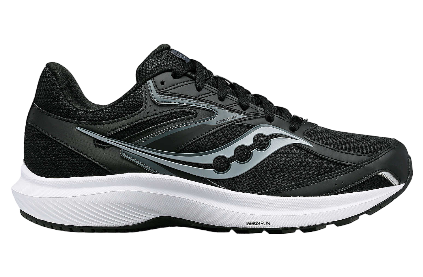 Saucony Men's Cohesion 17 Running Shoes - Black/White