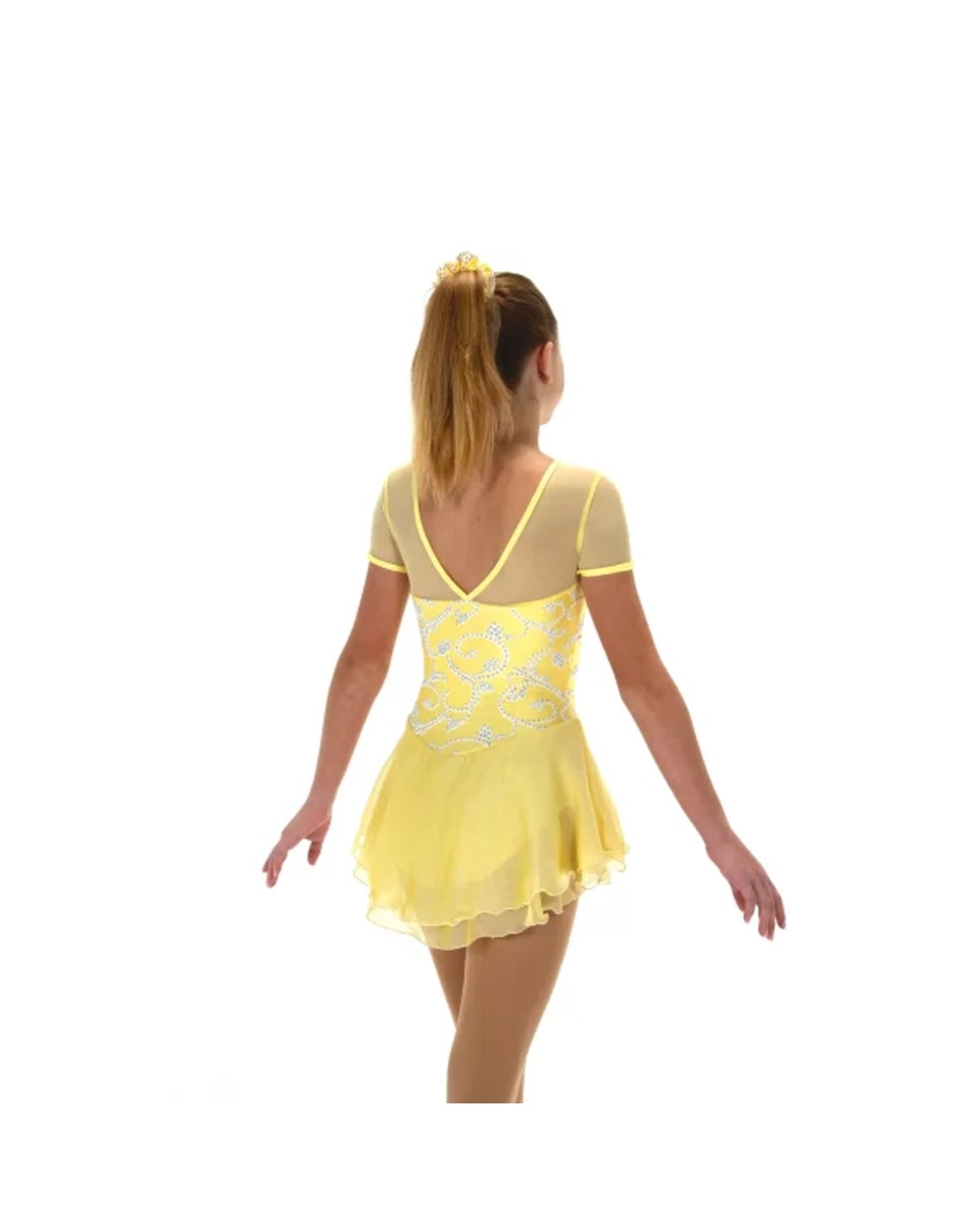 Jerrys Skating World Daffodils in the Snow Dress