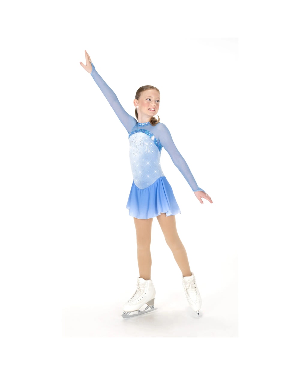 Jerrys Skating World Ice Loops Dress - Powder Blue