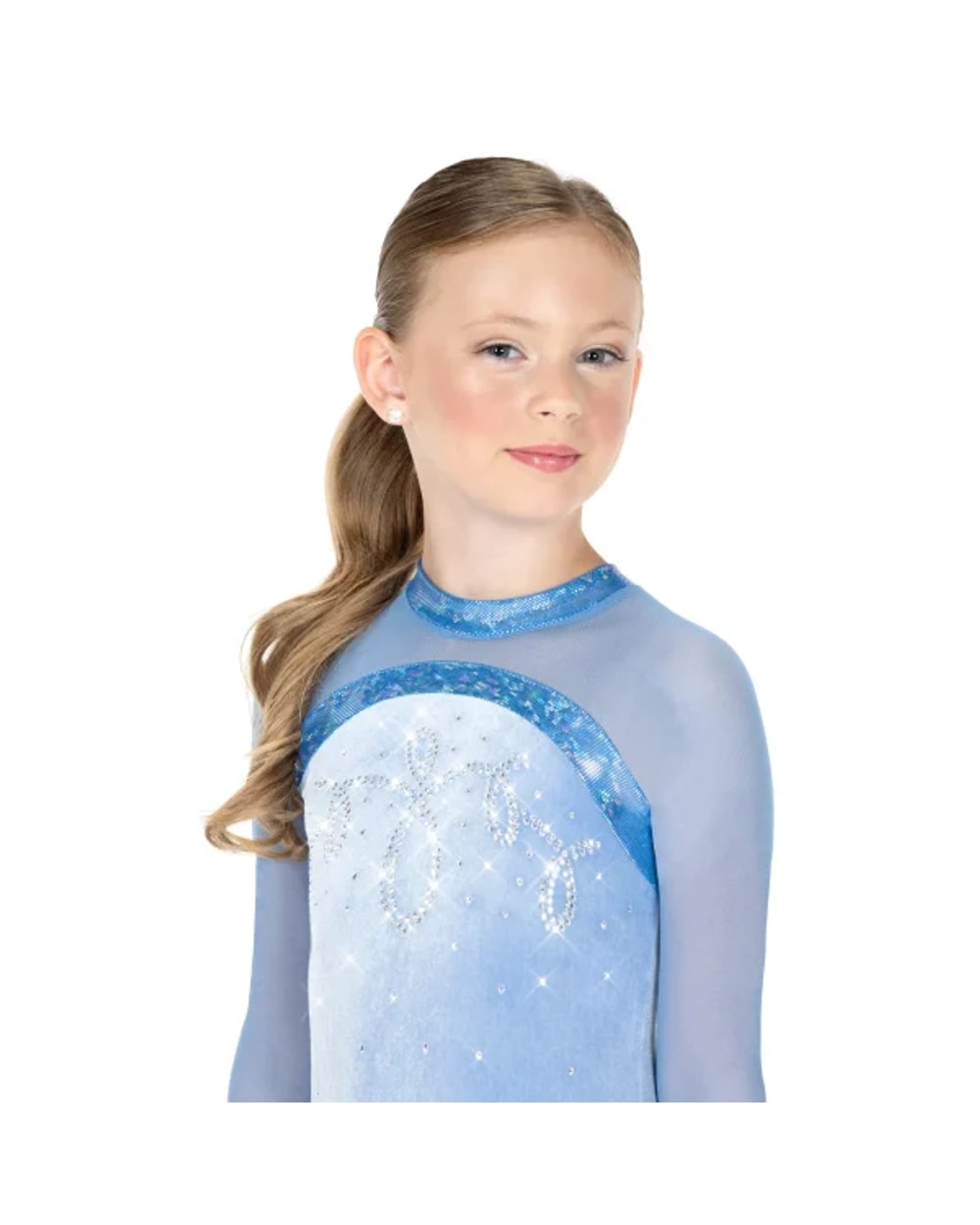 Jerrys Skating World Ice Loops Dress - Powder Blue