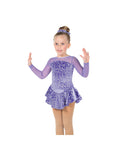 Jerrys Skating World Ice Whirl Dress - Crocus Purple