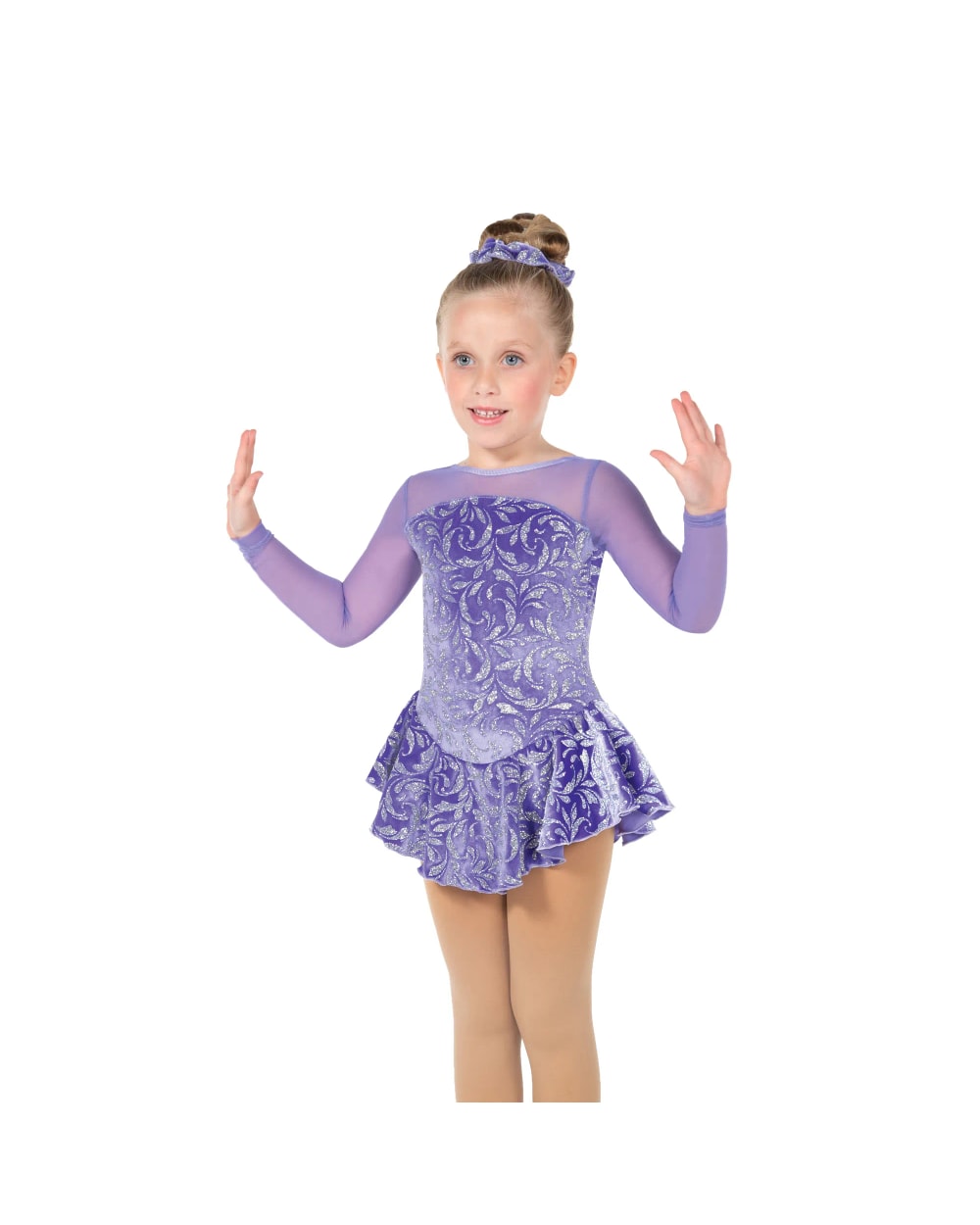 Jerrys Skating World Ice Whirl Dress - Crocus Purple