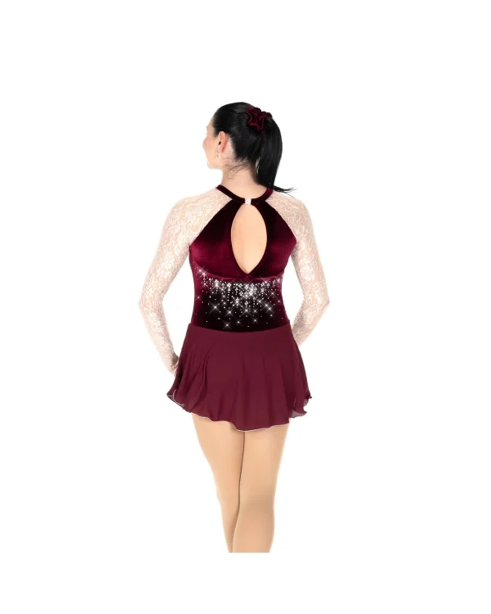 Jerrys Skating World Lavishly Lacy Dress