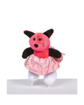 Jerry's Plush Skating Pal stuffed animal on skate blades, pink/black cat shown as representative example