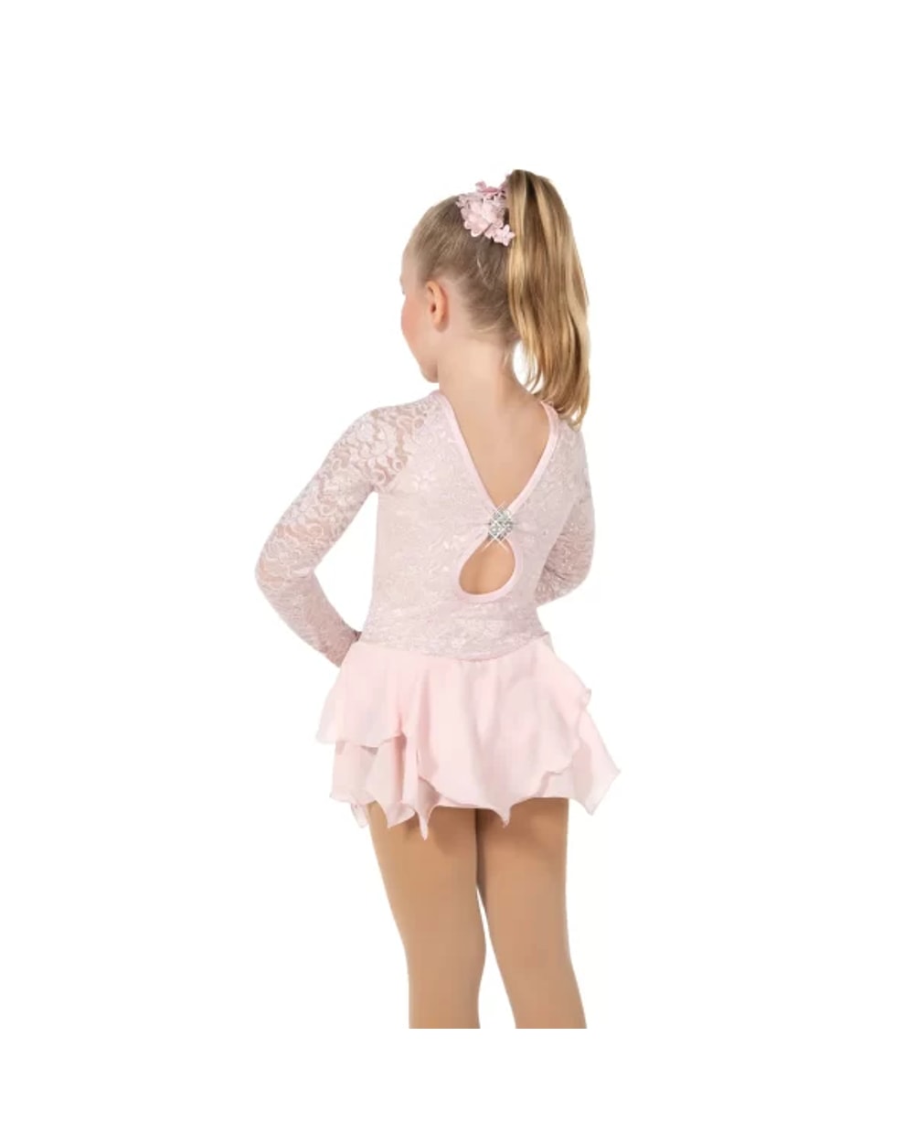 Jerrys Skating World Tulip Lace Dress – Blush Pink
