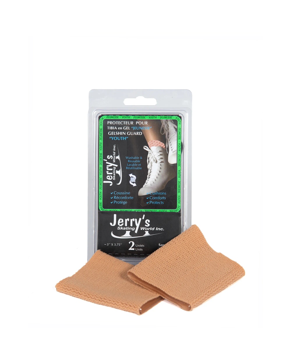Jerrys Skating World Youth Jel Tubes - 2 Pack
