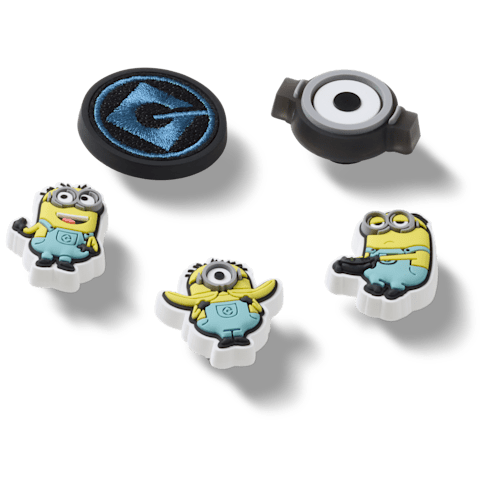 Crocs Minions Jibbitz Charms - 5 Pack