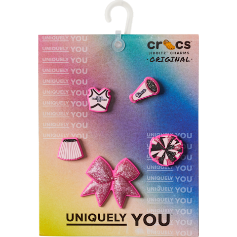Crocs Cheerleading Jibbitz Charms - 5 Pack