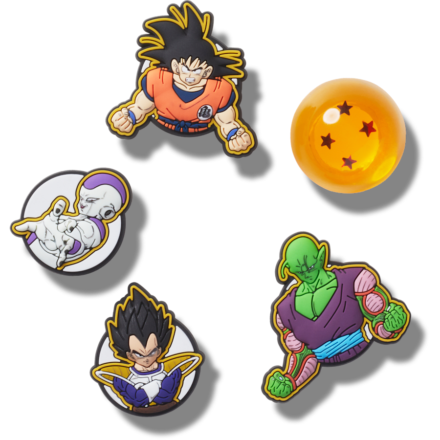 Crocs Dragon Ball Z Jibbitz Charms - 5 Pack