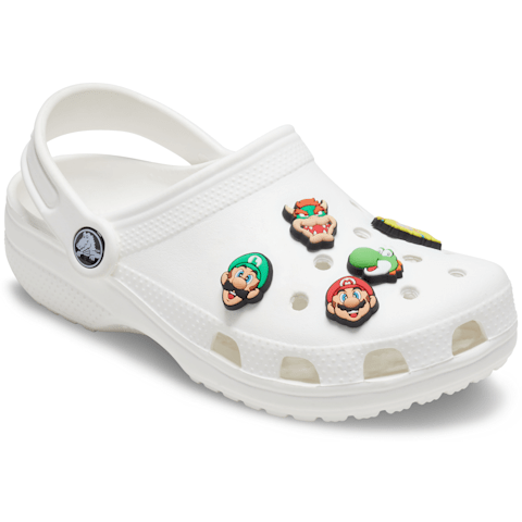 Crocs Super Mario Jibbitz Shoe Charm - 5 Pack