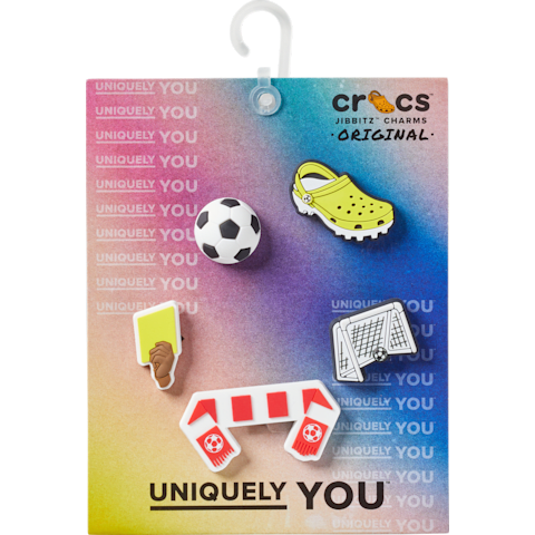 Crocs Soccer Team Jibbitz Charms - 5 Pack