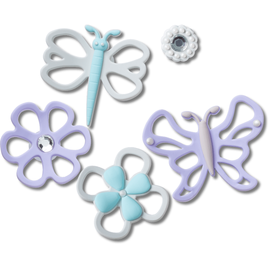 Crocs Cutout Kids Jibbitz Charms - 5 Pack