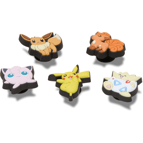 Crocs Pokemon Character Jibbitz Charms - 5 Pack