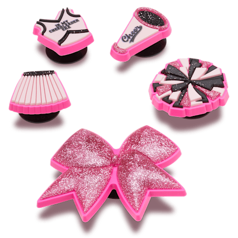 Crocs Cheerleading Jibbitz Charms - 5 Pack