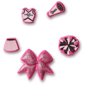 Crocs Cheerleading Jibbitz Charms - 5 Pack