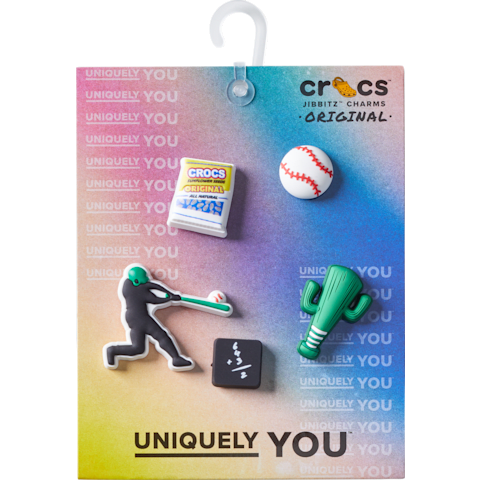 Crocs Baseball Team Jibbitz Charms - 5 Pack