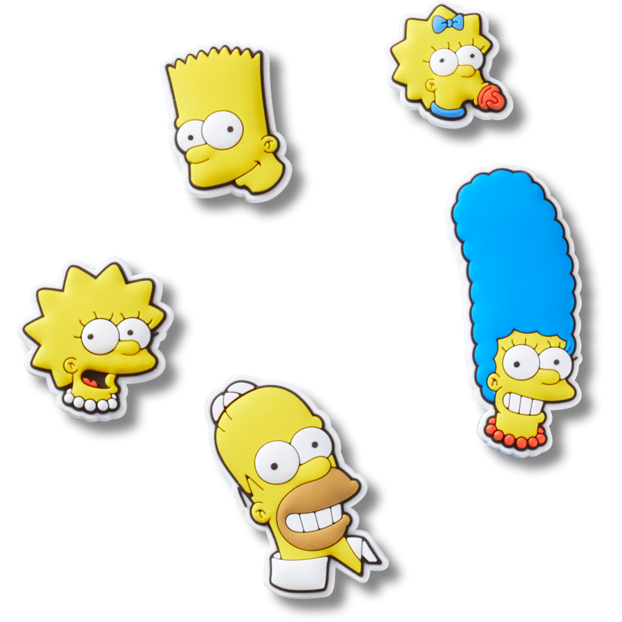 Crocs The Simpsons Jibbitz Charms - 5 Pack