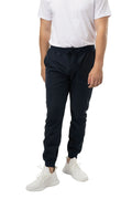 Bauer FLC Core Woven Jogger in Carbon, on model