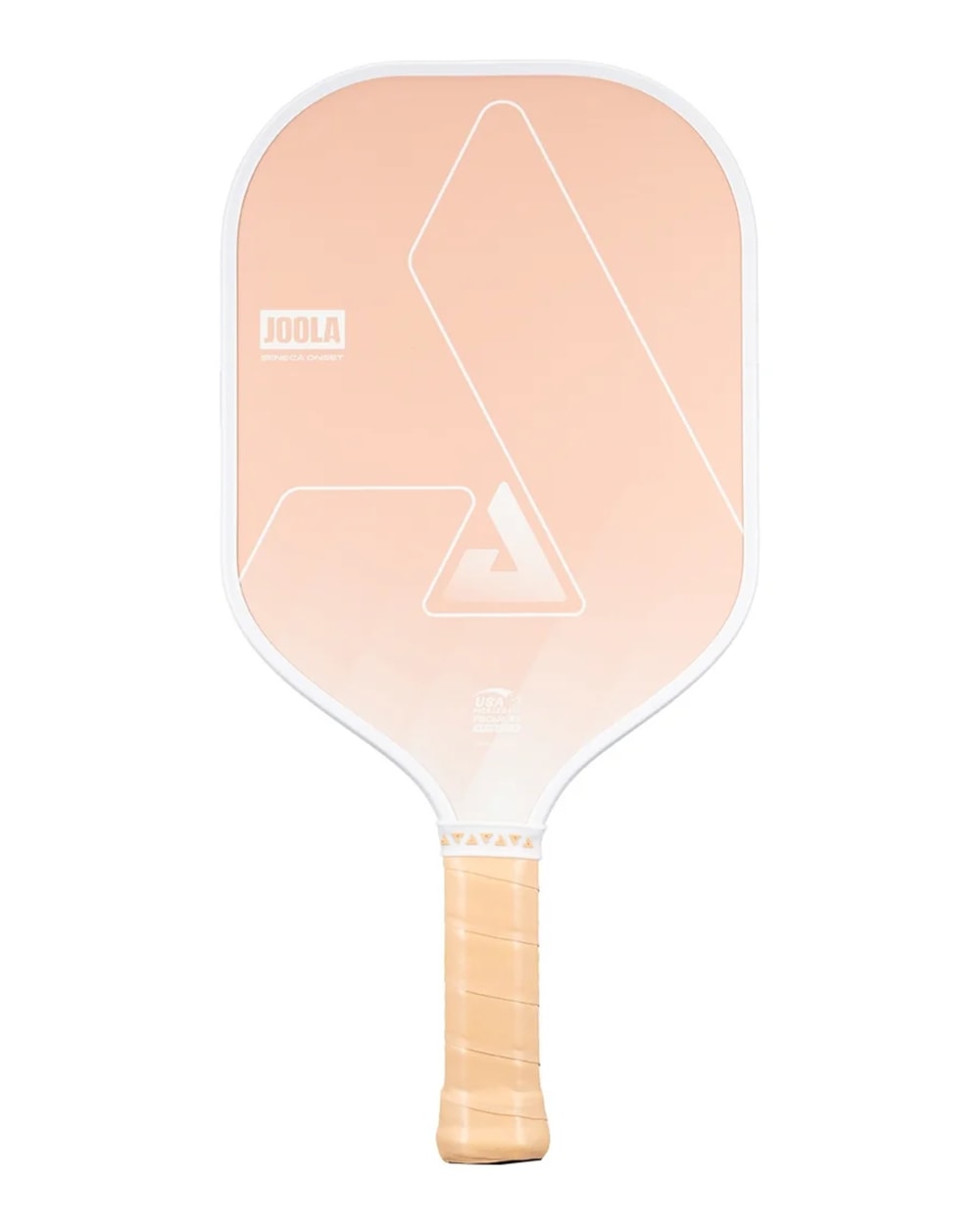Joola Seneca Onset Pickleball Pack - Coastal - peach paddle face