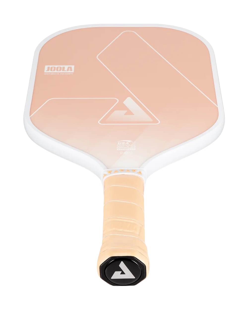 Joola Seneca Onset Pickleball Pack - Coastal - paddle face and grip detail