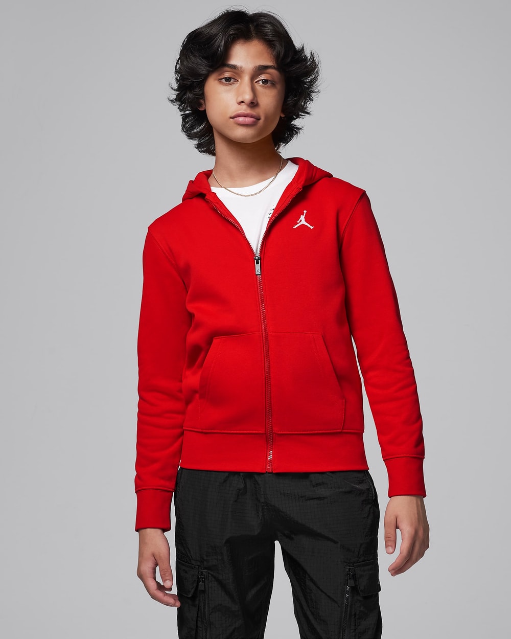 Jordan Boy's MJ Brooklyn Full-Zip Hoodie