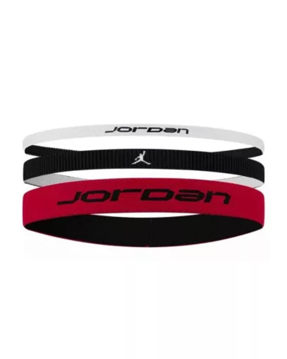 Jordan Elastic Sport Mixed Width Headbands - 3 Pack