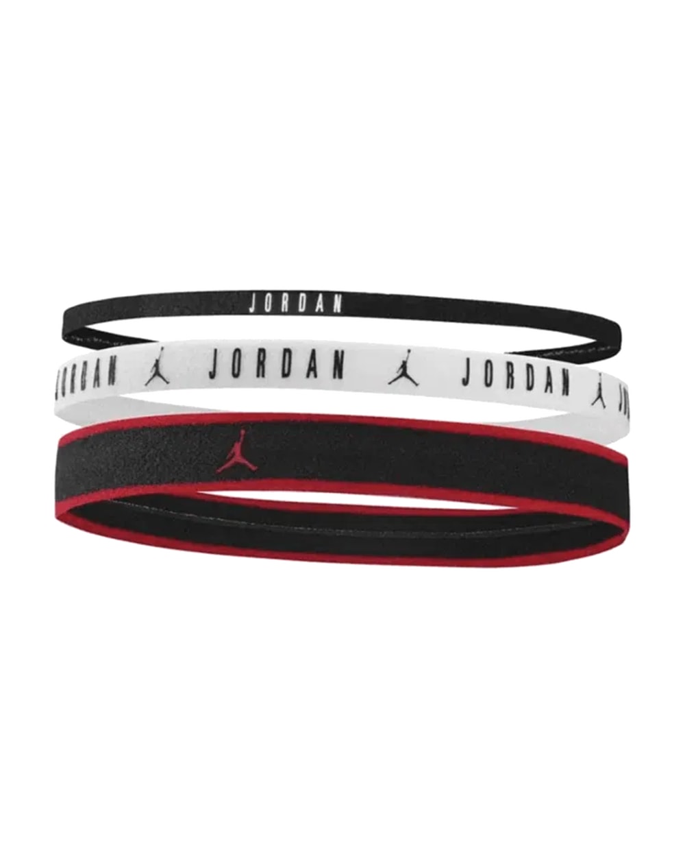 Jordan Elastic Sport Mixed Width Headbands - 3 Pack