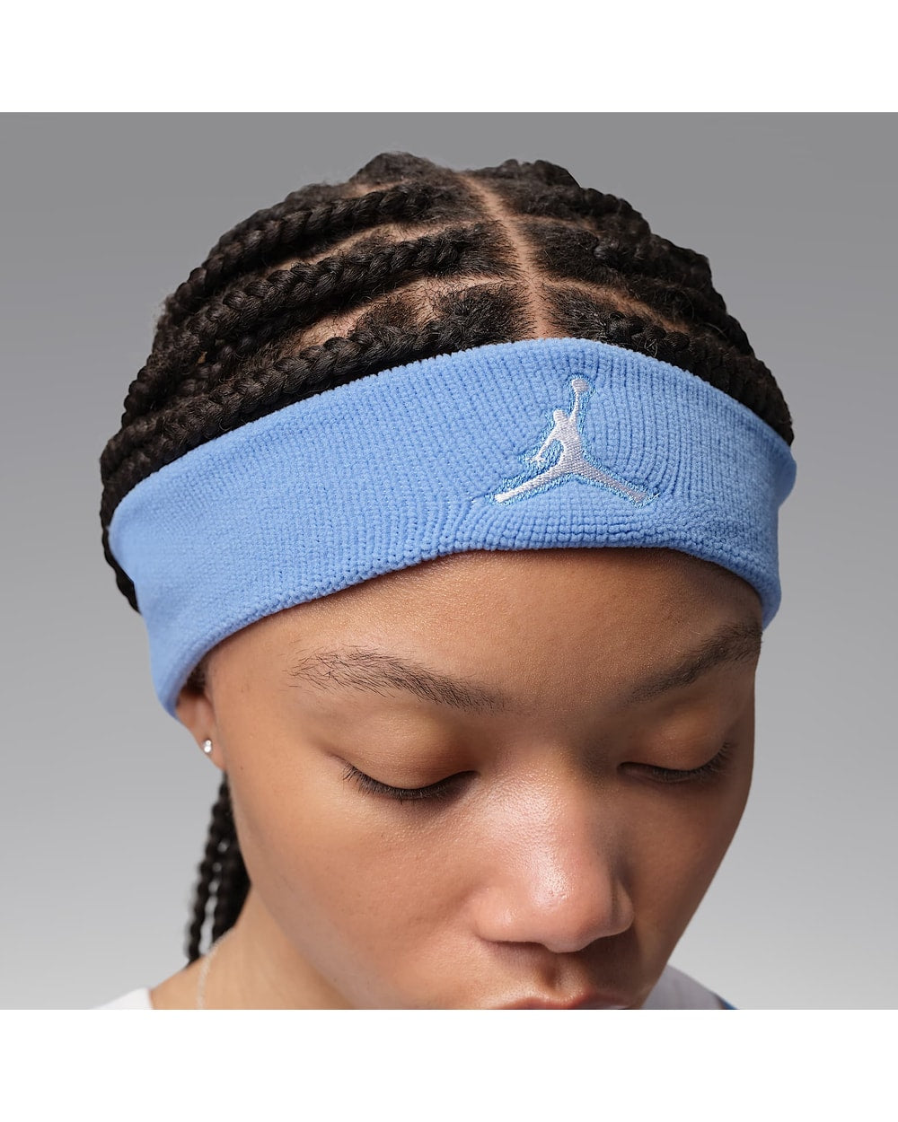 Jordan Jumpman Headband - Blue Beyond/White