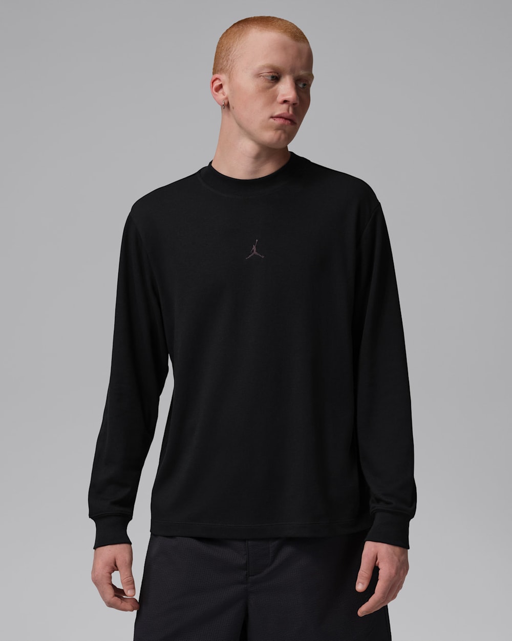 Jordan Sport Men's Dri-FIT Golf Long-Sleeve Mock Neck Sweatshirt