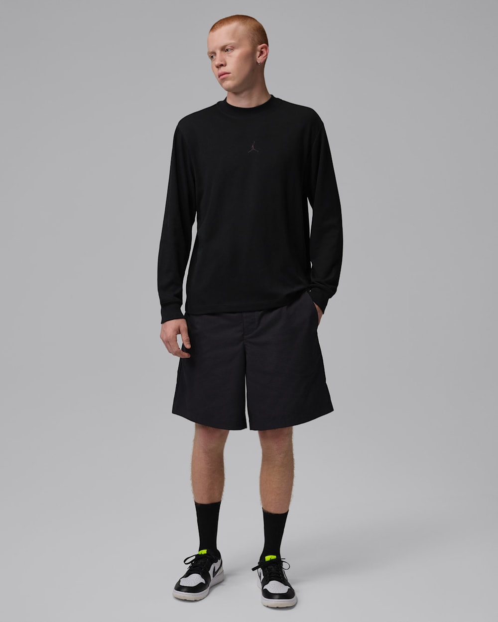 Jordan Sport Men's Dri-FIT Golf Long-Sleeve Mock Neck Sweatshirt