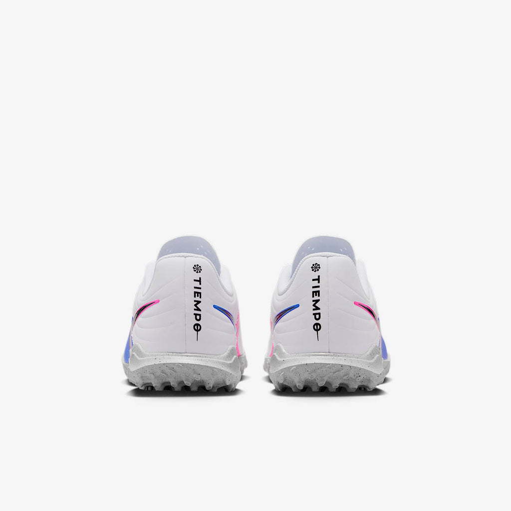 Nike Jr. Tiempo Maestro Club Turf Soccer Shoes - White/Racer Blue/Pink Blast/Black - view 6