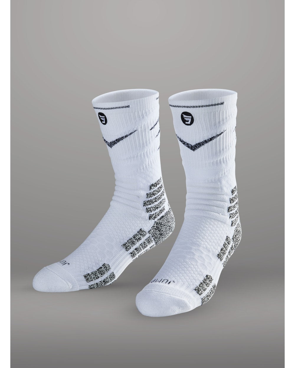 Jumplete Attakk Socks in white/grey