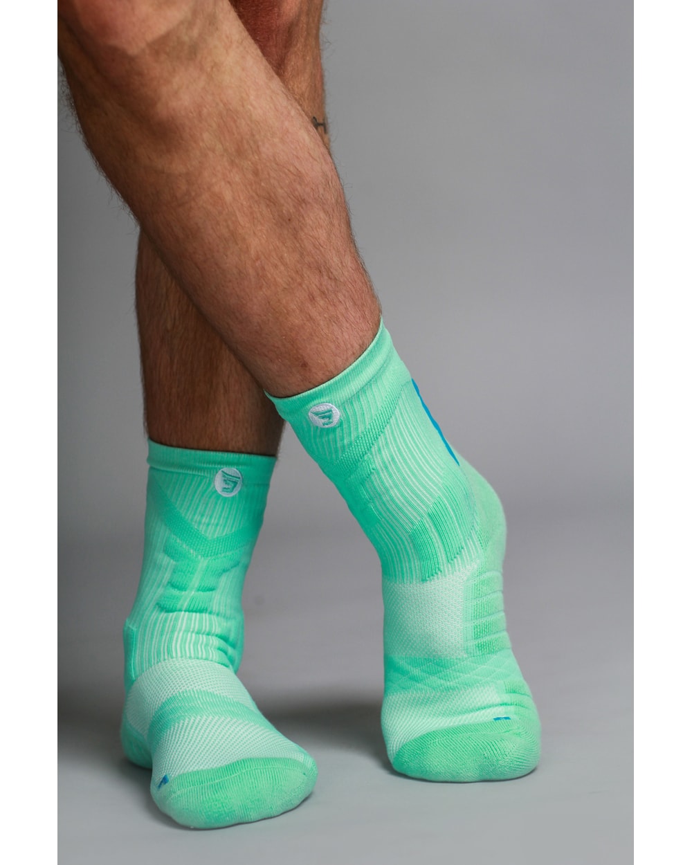 Jumplete Attakk Socks in turquoise