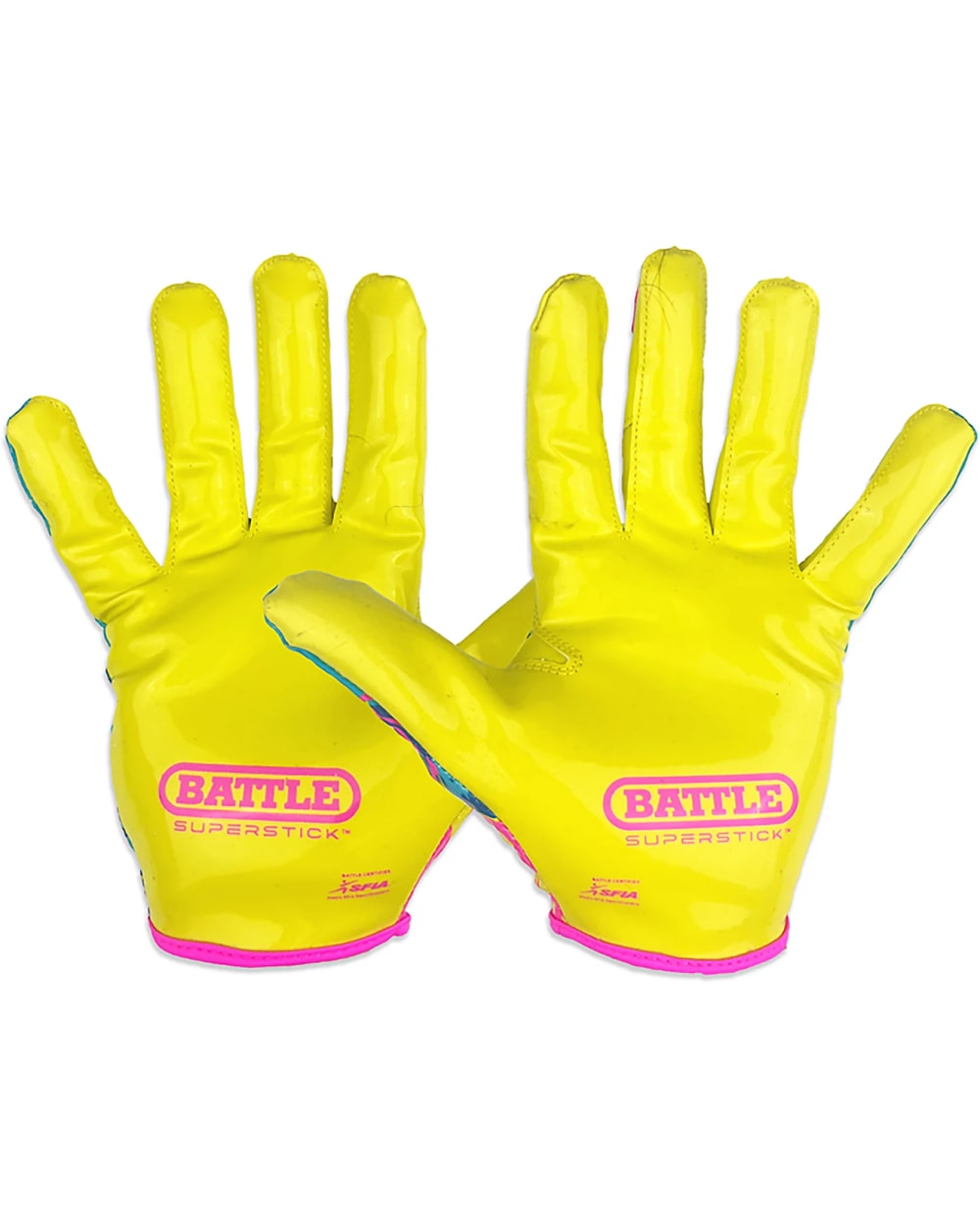 Junior Chameleon Alien 2 Receiver Football Gloves