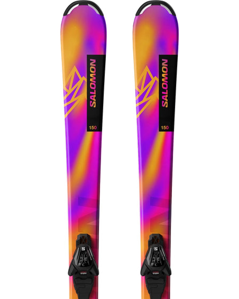 Salomon Junior LUX M Skis with L6 GW Ski Bindings