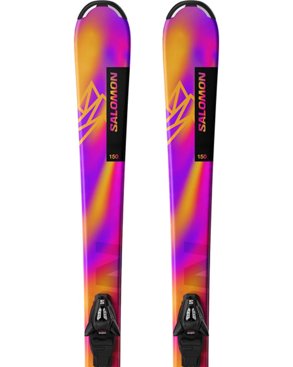 Salomon Junior LUX S Skis with C5 GW Ski Bindings